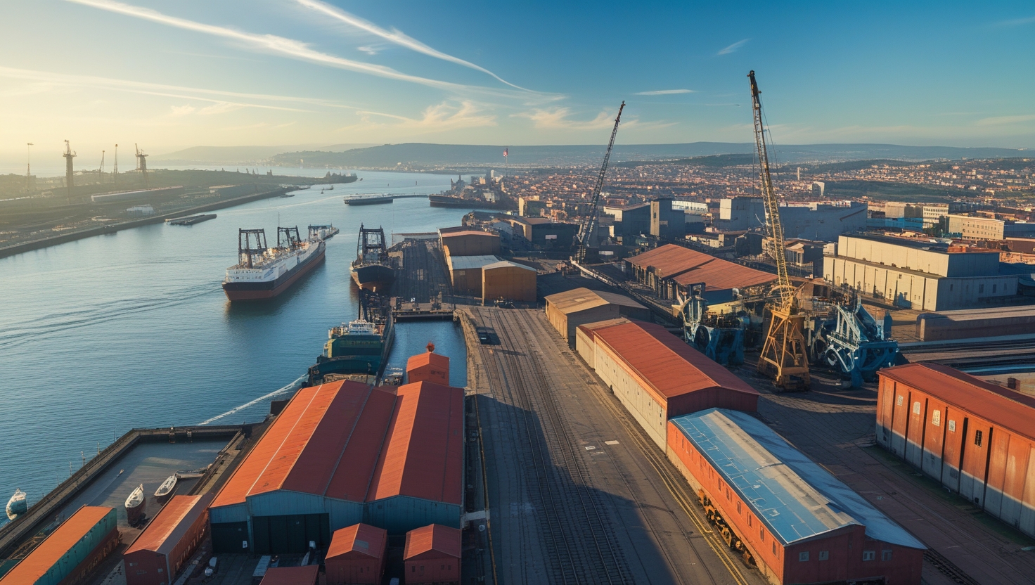 Sistema di sicurezza per capannoni e strutture industriali