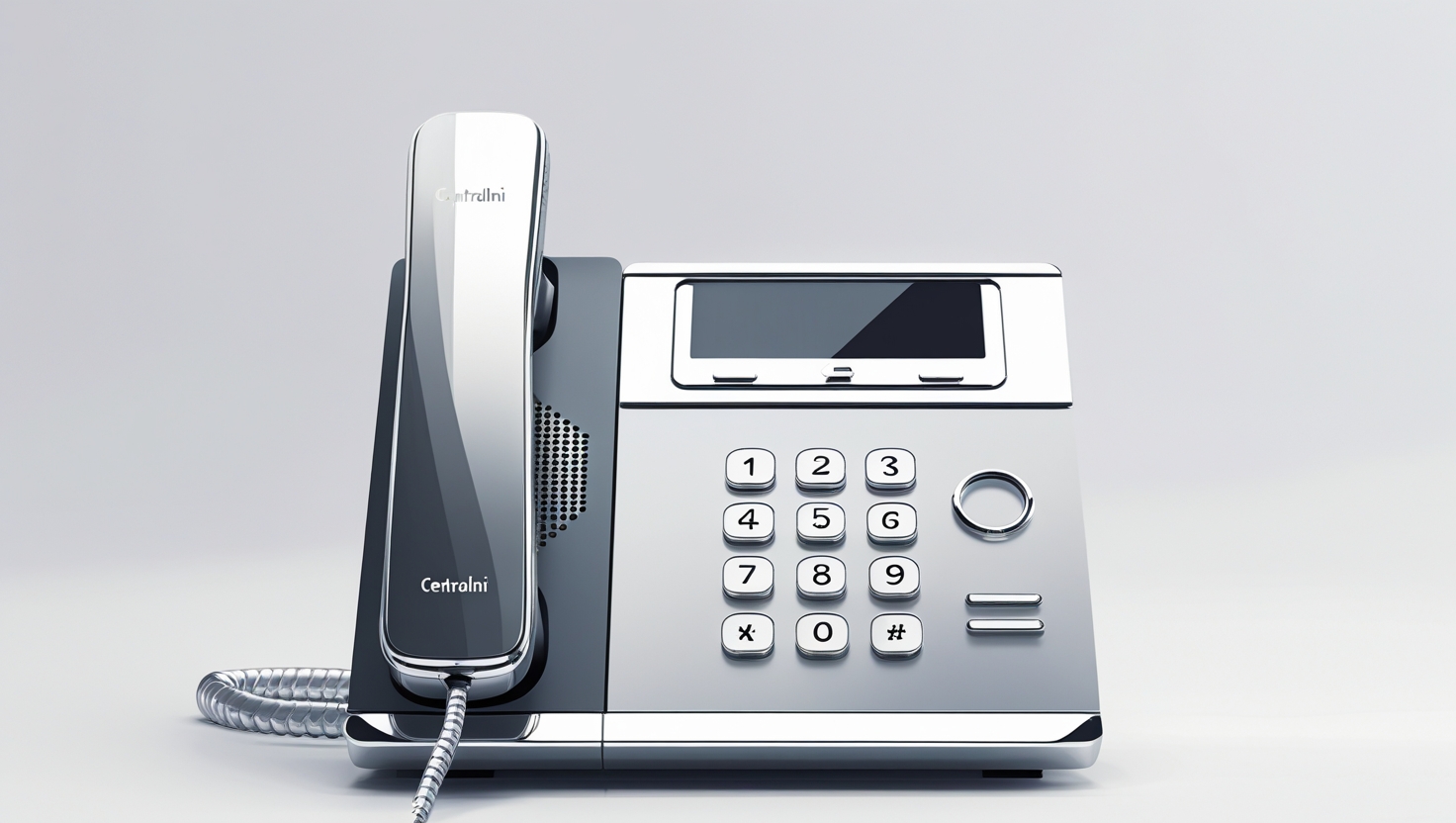 Ufficio moderno con apparati per centralino VoIP
